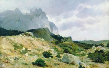 岩の多い海岸 1879 古典的な風景 イワン・イワノビッチ Oil Paintings
